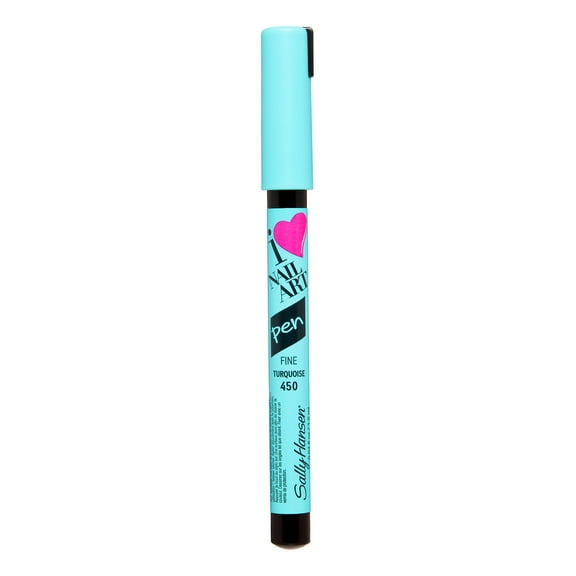 Sally Hansen I Heart Nail Art Fine Pen Turquoise, 0.04 FL Oz