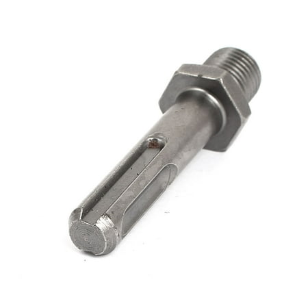 1/4BSP 12mm Male Thread SDS Plus Shank Hammer Drill Chuck Adapter