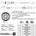 thumbnail image 4 of Cable Ethernet InstallerParts CAT7 Blindado 1,2 m Azul, 4 of 5