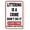Color 1995, variant on Danger Men Cooking Garage Art Warning Sign Metal Sign 12"x8"