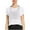 White, variant on Black Womens Blouses Women Sheer Mesh Fishnet T-Shirt Crop Top Short Sleeve Net Tee Shirt Summer Tops