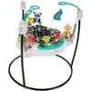Fisher-Price Jumperoo Baby Bouncer and Activity Center with Lights Music Sounds and Baby Toys, Animal Wonders