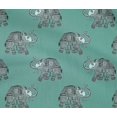 thumbnail image 4 of oneOone Cotton Flex Fabric Elephant Block Decor Fabric Printed BTY 40 Inch Wide, 4 of 4