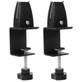 2 Pcs Office Desk Divider Clamp Privacy Screen Clip Holder Bracket