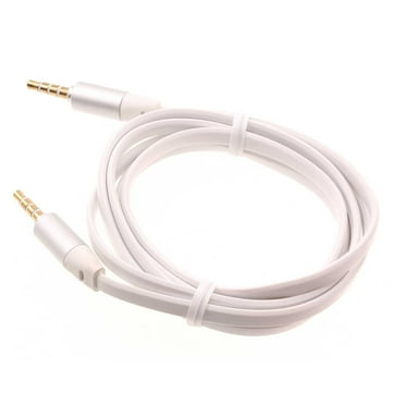 For Nokia C300/C110 - 3.5mm Aux Cable, Adapter Car Stereo Aux-in Audio Cord Speaker Jack Wire Flat for Nokia C300/C110 Phones