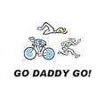 thumbnail image 2 of CafePress - Go Daddy Go! Body Suit - Baby Light Bodysuit, Size Newborn - 24 Months, 2 of 4