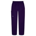 thumbnail image 2 of Sivvan Ensemble de Sarrau pour Femmes - Pantalon Cargo à Multiples Poches et Haut Cache-Cœur Stylé, 2 of 6