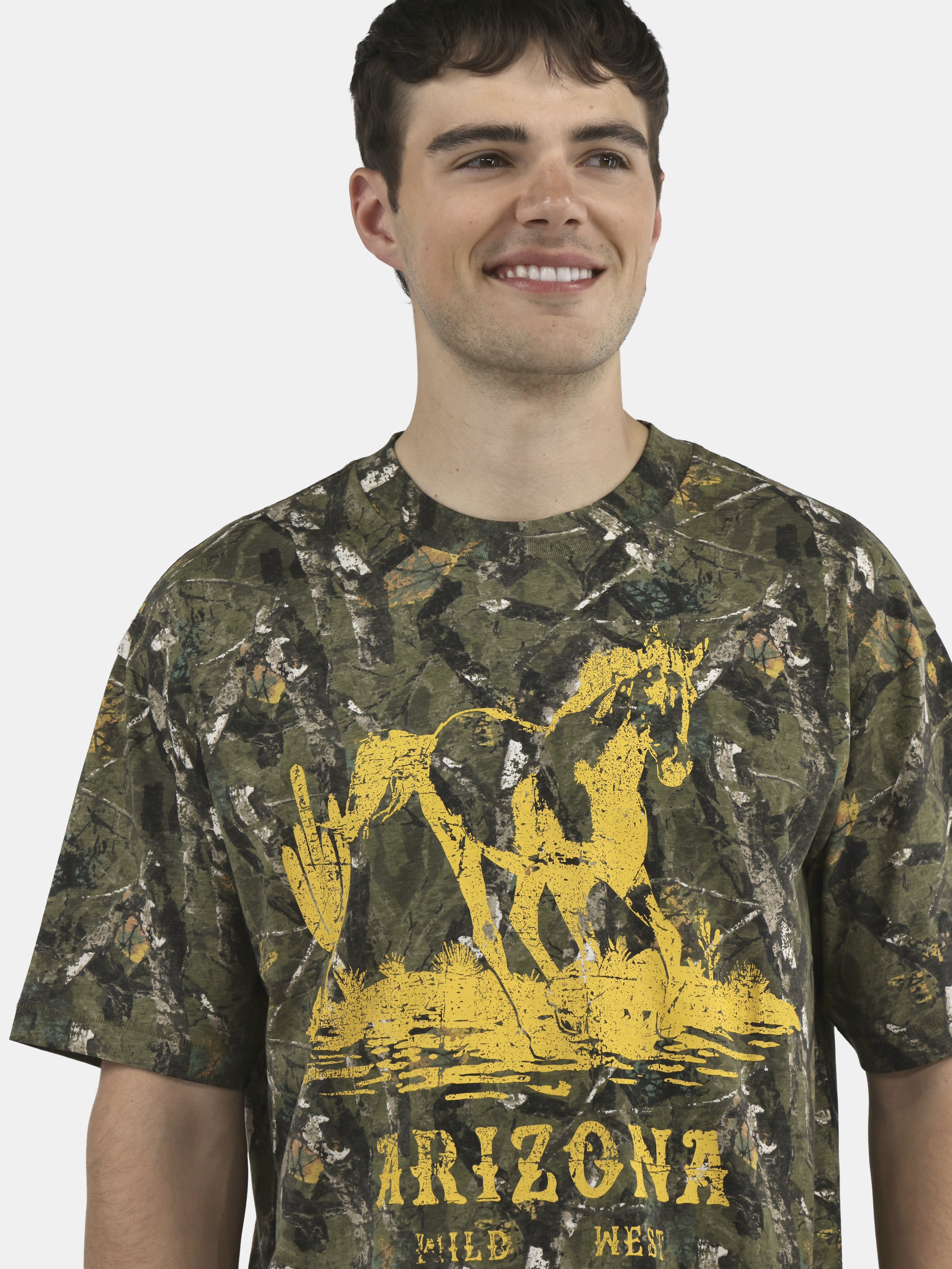 No Boundaries Graphic Crop Tee, Men's & Big Men's