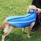 thumbnail image 3 of Abrigo impermeable para perros, chaqueta de invierno abrigada, ropa cortavientos para mascotas, conjunto de chaqueta para perros pequeños y medianos con orificio para arnés., 3 of 5
