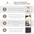thumbnail image 4 of HAHDAXIA Car Decal and Sticker Remover Tool with Drill Adapter Kit, Rapid Decal Eraser Wheel, Pinstripe, Adhesive & Vinyl Decal Remover, 4 of 5