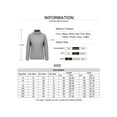 thumbnail image 3 of Gvmfive Women's Roll Neck Solid Long Sleeve Buttons Casual Knit Sweater, 3 of 3