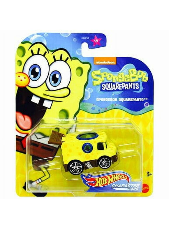 Hot Wheels SpongeBob Character Cars Assortment