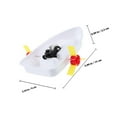 thumbnail image 4 of SEWACC Sailing Boat Model Sailboat Ship Model Realistic Design 1Pcs for Festival, 4 of 8