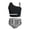 Z1 Black, variant on REDARER Girls 2 Piece Ribbed Bikini Set One Shoulder Cutout Top with High Waist Bottoms Bathing Suit,10-11 Years