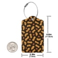 thumbnail image 4 of Honeii Peanuts5 Print Leather Luggage Tag for Suitcases,ID Tags,Bag Tags for Luggage,Functional Travel Tag-1, 4 of 5
