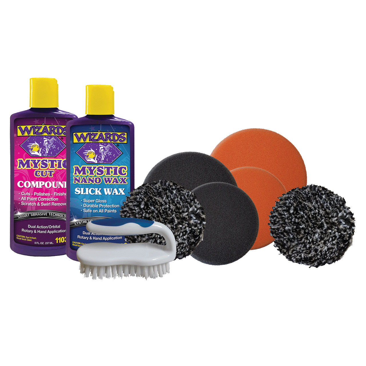 Wizards Buffing Kits DA Mini Polisher Scratch and Swirl Remover Tool
