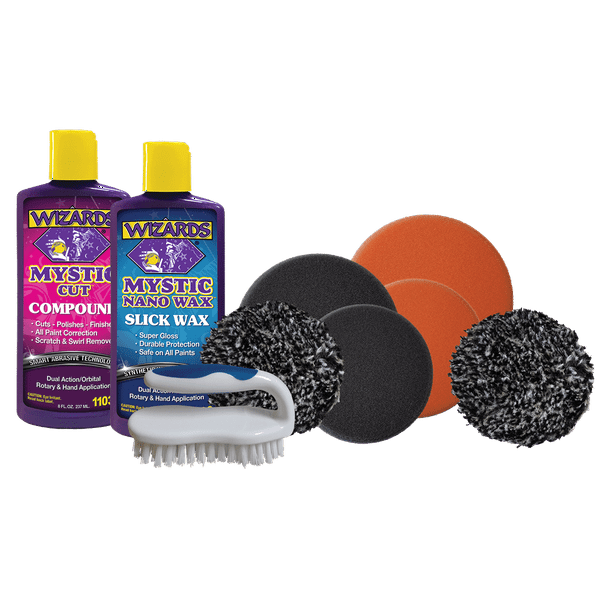 Wizards Buffing Kits DA Mini Polisher Scratch and Swirl Remover Tool