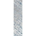 thumbnail image 7 of JONATHAN Y SILK ORCHID 2 x 8 Runner Rug, Slant Abstract - Gray/Blue, SOR201B-28, 7 of 7