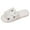 White, variant on TJAZFJPA Slippers Women Arch Support Ladies Fashion Christmas Winter Warm Solid Flower Flat Bottom Cotton Slippers Memory Foam Slippers for Women Indoor Outdoor Fuzzy Slippers Women Fall