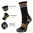 thumbnail image 2 of ARWSER Women Crew Athletic Socks Cushioned Breathable for Casual Daily Wear 10 Pairs, 2 of 7