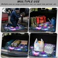 thumbnail image 3 of FOR U DESIGNS Galaxy Butterfly Flower Print Cargo Liner All Weather Trunk Protection for Dogs Cats Vacuum Cleanable Trunk Liner Non-Slip Durable Cargo Mat for SUV Truck Sedan, 3 of 7
