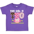thumbnail image 3 of Inktastic 2nd Birthday Cute Owl 2 Year Old Girls Toddler T-Shirt, 3 of 5