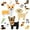 Dogs, variant on Rzvnmko Beginners DIY Sewing Felt Kit Creatures for Kids Educational Set Art Toy