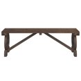 thumbnail image 2 of vidaXL Garden Bench 115 cm Solid Wood Fir, 2 of 5