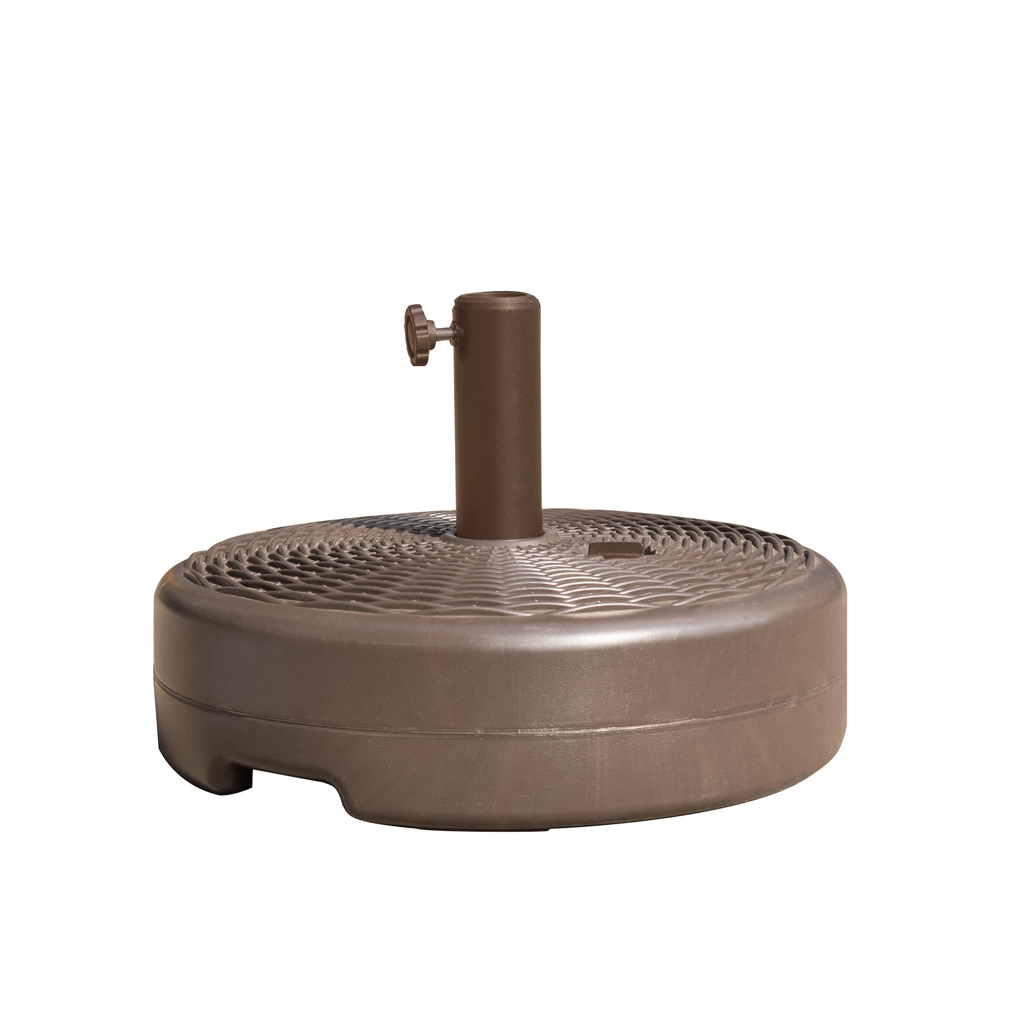 Island Umbrella Fillable Base For 7.5-ft Patio Umbrella for 1.5-1.9-in Pole with Steel Support Rod