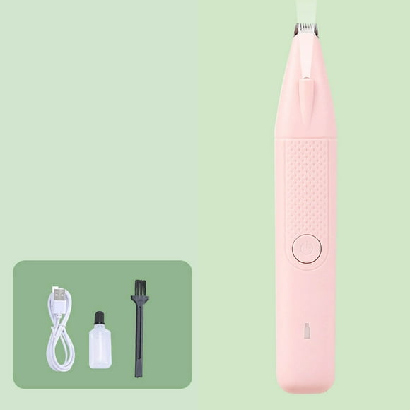 Fiudx Recortador de Pelos para Patas de Mascotas, Silencioso, Seguro, Silencioso, Compacto y Práctico, Carga Usb, Universal para Perros y Gatos, 160 X 30 Mm
