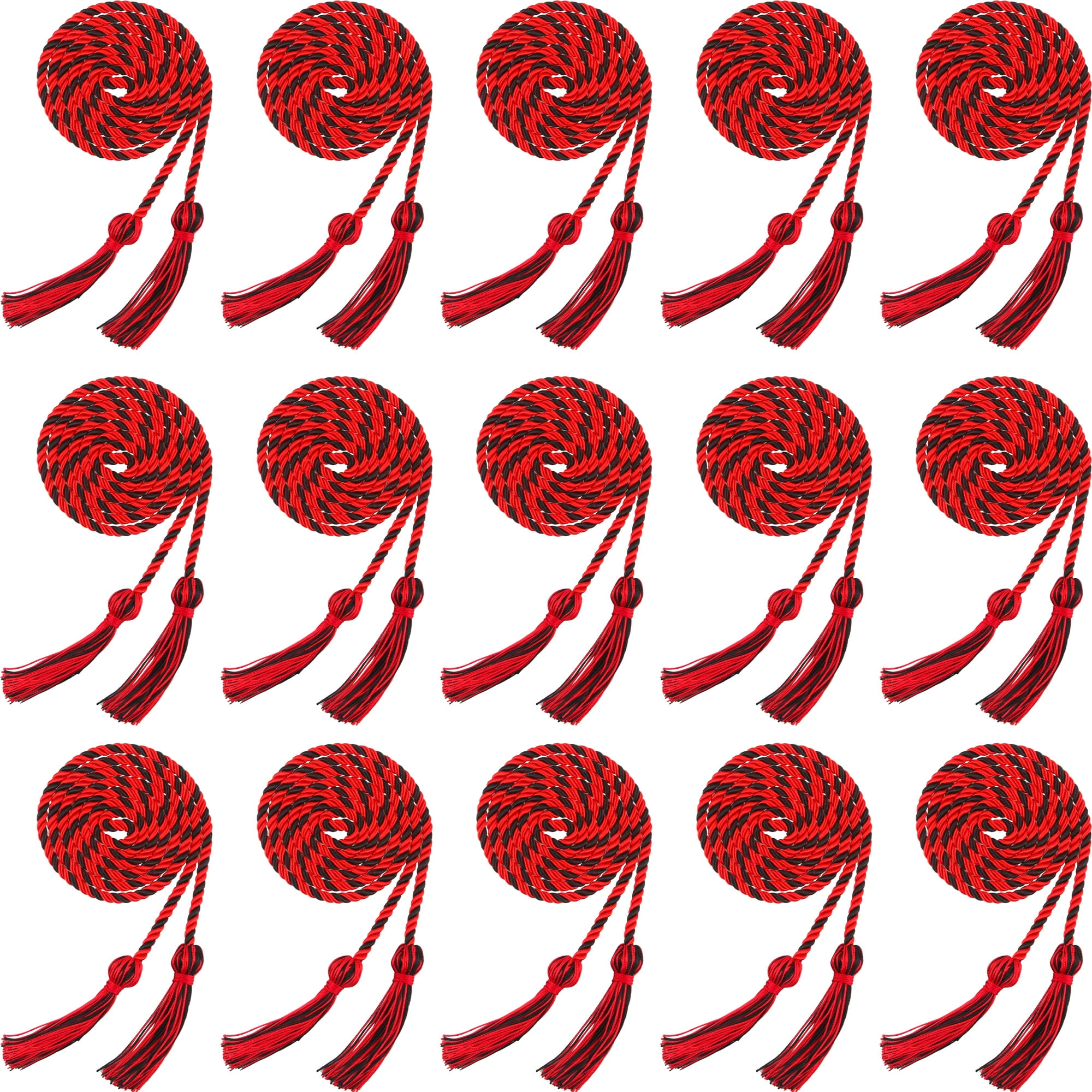 D DODOU 10 Pieces Graduation Cords Single Color Graduation