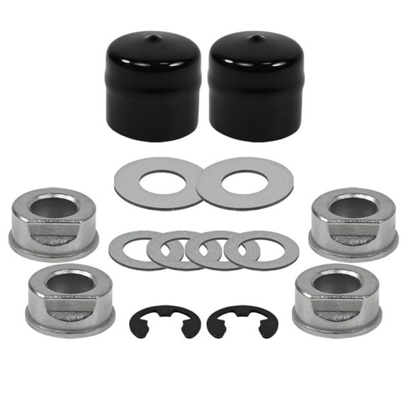 ARCADORA Mower Front Wheel Bearings Kit for Craftsman Husqvarna John Deere Metal 3/4” Bore Replacement