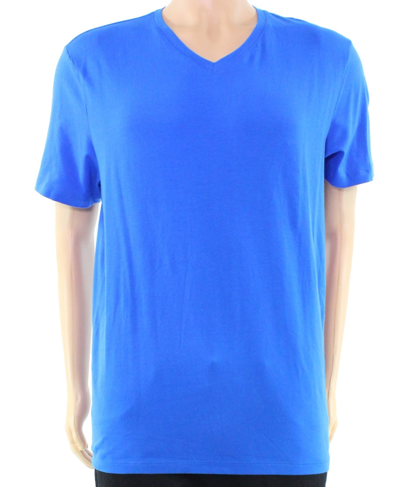 alfani slim fit stretch v neck