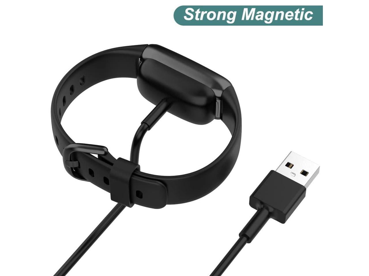 Charger for Fitbit Charge 5 / Fitbit Charge 6 / Fitbit Luxe, Replacement Charging Cable Cord Accessories for Fitbit Luxe/Charge 5/Charge 6 [2-Pack, 3.3ft/1m]