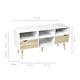 thumbnail image 3 of Mueble de TV Rack Top Living Nórdico Blanco y Café, 3 of 8