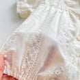 thumbnail image 4 of LYMAYTER 3-24M ‌‌‌‌‌‌‌‌‌Baby Girls Infant Embroidered Romper Short-Sleeve Breathable Summer Clothes‌, 4 of 8