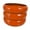 Orange, variant on oshhni Iron Plant Pot 10.6 inch Flower Pot Metal Planter for New Year Decor Bedroom Gold