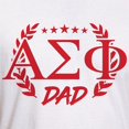 thumbnail image 3 of CafePress - Alpha Sigma Phi Greek Dad Cardinal T Shirt - Fitted T-Shirt, Vintage Fit Soft Cotton Tee, 3 of 4
