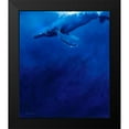 thumbnail image 2 of Campbell, Robert 20x23 Black Modern Framed Museum Art Print Titled - Humpback Song, 2 of 5