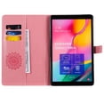 thumbnail image 5 of Samsung Galaxy Tab A 10.1 2019 Case, Galaxy Tab A 10.1 Inch 2019 Model SM-T510/SM-T515 Case, Dteck Multi-Angle Viewing Protective PU Leather Folio Cover with Built-in Card Slots, Pink, 5 of 8