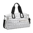 thumbnail image 4 of Bolsa deportiva para gimnasio, bolsa de viaje, bolsa de mano para artículos de tocador, bolsa de moda, bolsa grande para mujer Blanco, 4 of 9