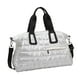 thumbnail image 4 of Bolsa deportiva para gimnasio, bolsa de viaje, bolsa de equipaje para mujer, bolsa de almacenamiento, bolsa de fin de semana Blanco, 4 of 9