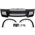 thumbnail image 3 of Ikon Motorsports Compatible with 07-10 E70 Pre-LCI X5M Front Bumper Cover Conversion+Fender Polypropylene PP, 3 of 4