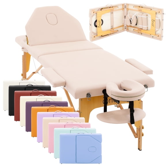 Cama De Masaje Ajustable Onof MB-001 Onof C/ Maletín Portátil
