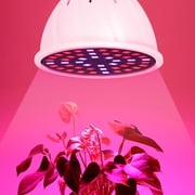GFHFHITJ 100W Led Grow Light Bulb Full Spectrums,Plant Light Bulb with Multi Leds for Indoor Plants,E26/E27 Socket,Grow Lamp for Hydroponic Indoor Garden Greenhouse Veg Flower