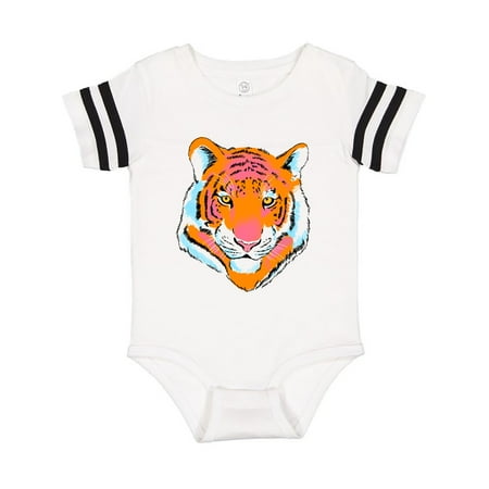 

Inktastic Tiger Head Gift Baby Boy or Baby Girl Bodysuit