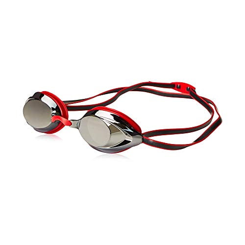 Anti-Fog with UV Protection Speedo Womens Vanquisher 2.0 Mirrored Swim Goggles Anti-Glare Panoramic 
