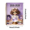 thumbnail image 3 of 2026-2030 Monthly Planner Book, Five-Year Calendar Organizer with Monthly Tabs and Spiral Binding, 60-Month Schedule Planner for Appointments, Goals, Notes and Long-Term Planning, 3 of 4