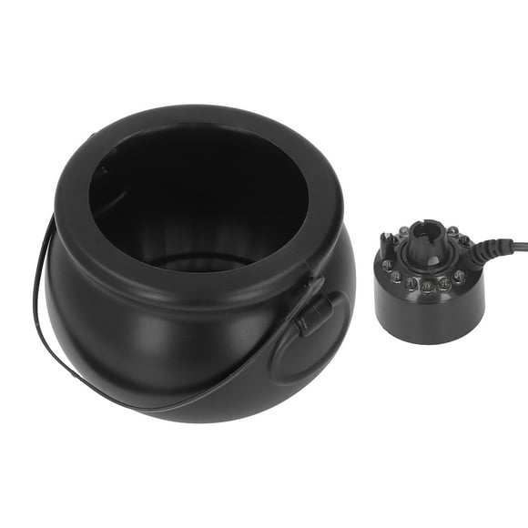 Halloween Cauldron Mist Maker, Fogger Water Fountain Cauldron Fog Machine Metal Pond Fog Machine Atomizer Air Humidifier Indoor Fountain Fogger For Rockery Fish