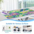 thumbnail image 5 of Ironing Mat Portable Ironing Blanket for Table Top Travel Ironing Pad for Washer Dryer 27.6" x 47.2" Impressions Of Flowers, 5 of 6